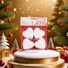 Christmas foam heart-shaped pendant, Christmas hat souvenir, Christmas decoration Specification image